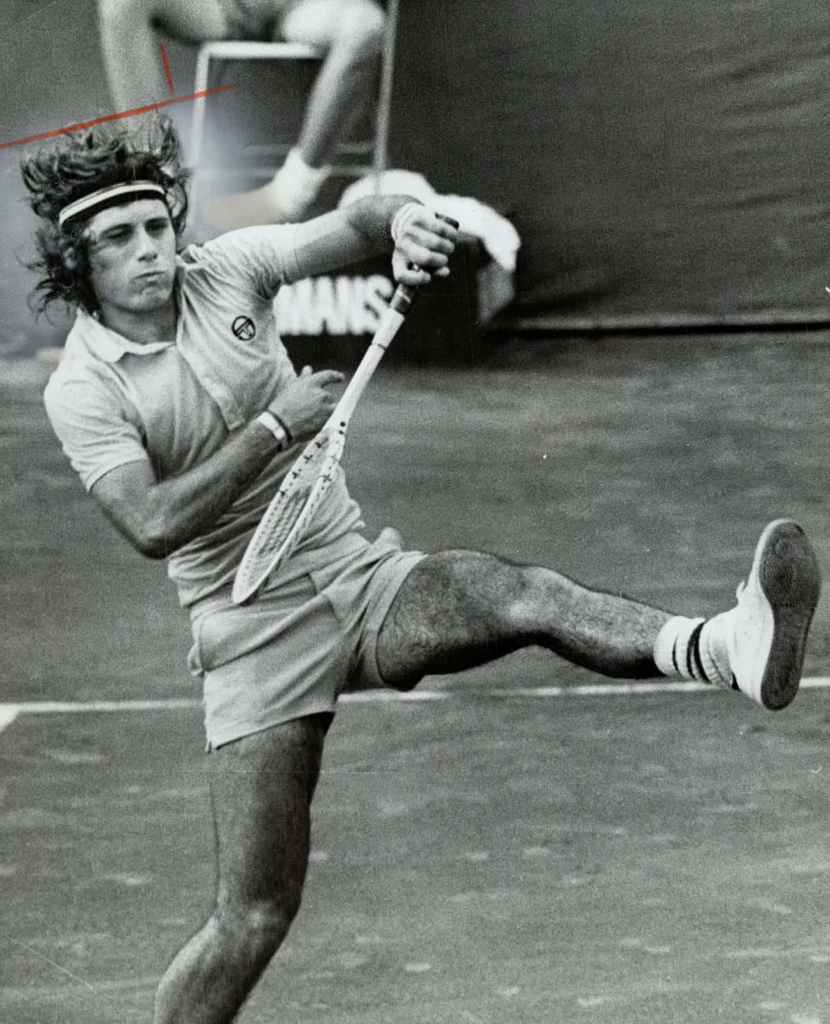 Argentine Tennis Player Guillermo Vilas Europe Open Wallpaper