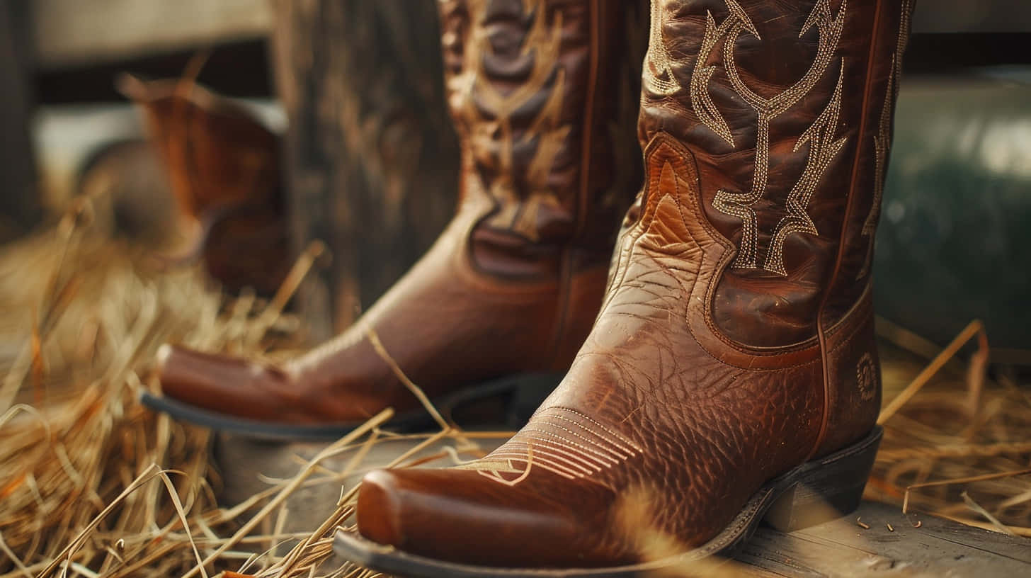 Ariat Western Cowboy Boots Wallpaper