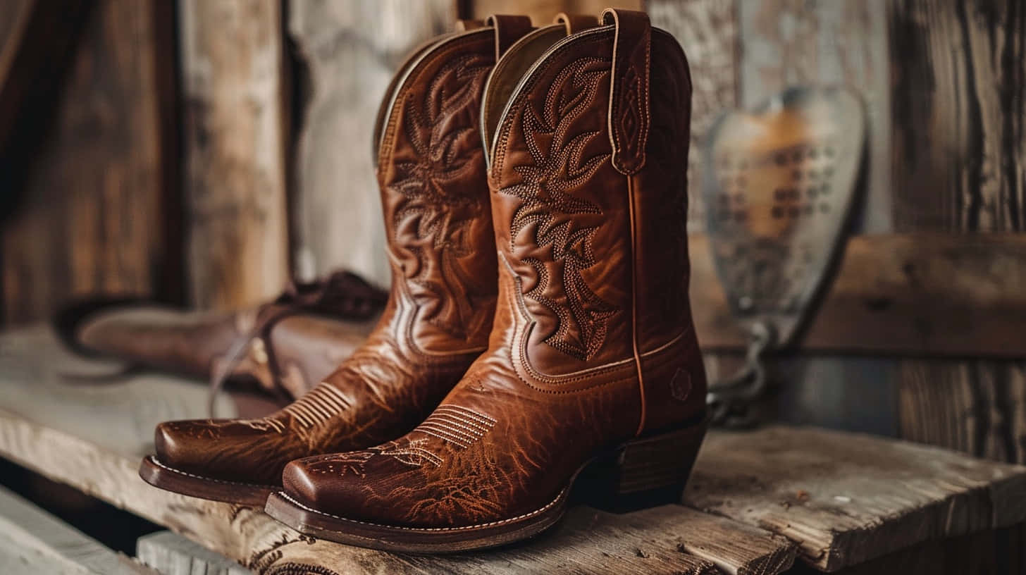 Ariat Western Cowboy Boots Wallpaper