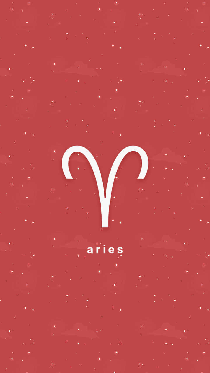 Aries Iphone Red Background Wallpaper