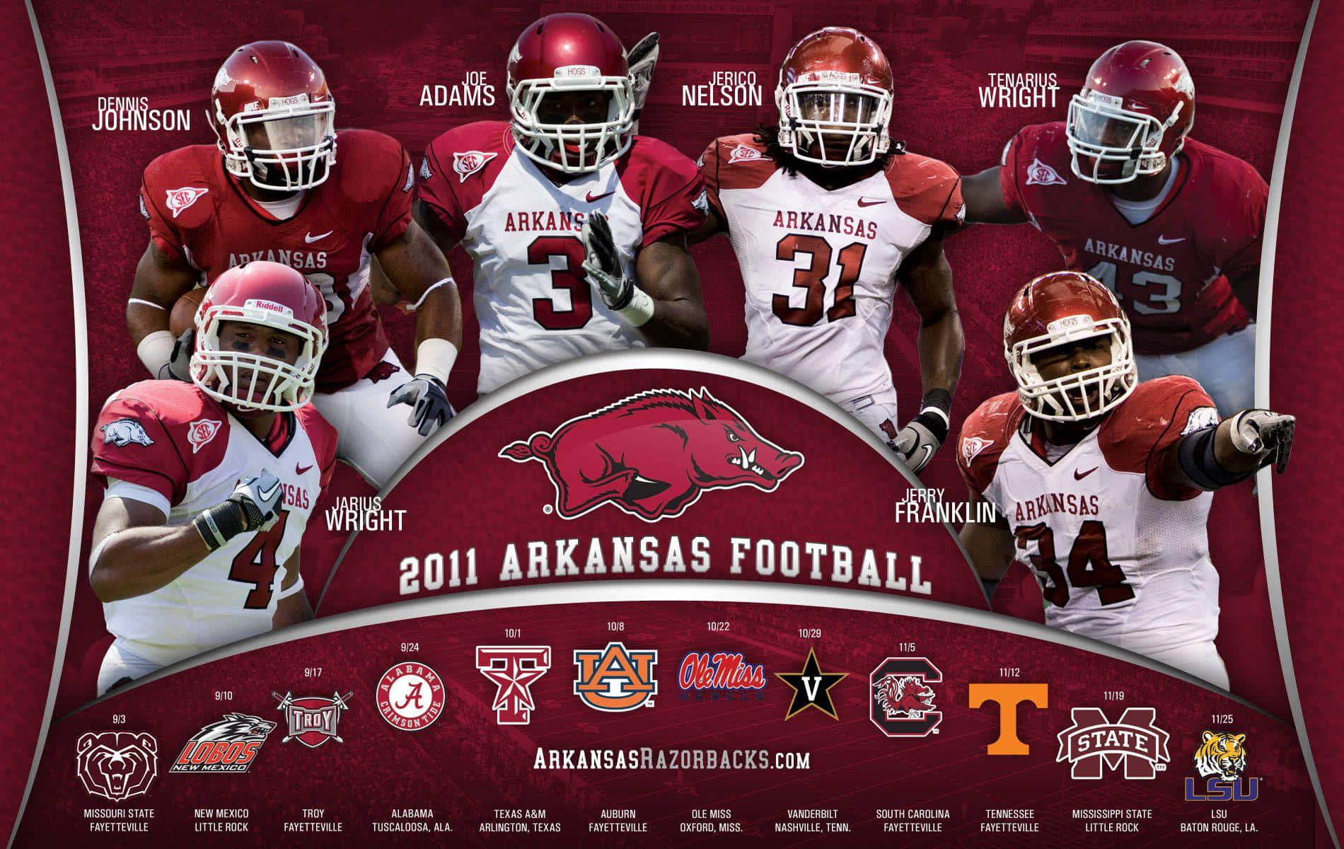 Arkansas Razorbacks 2011 Wallpaper