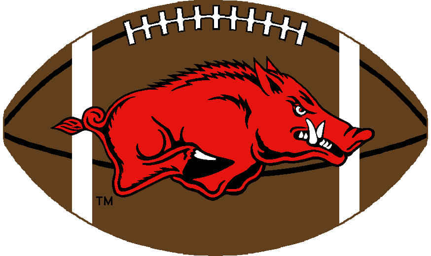 Arkansas Razorbacks Football Logo Wallpaper