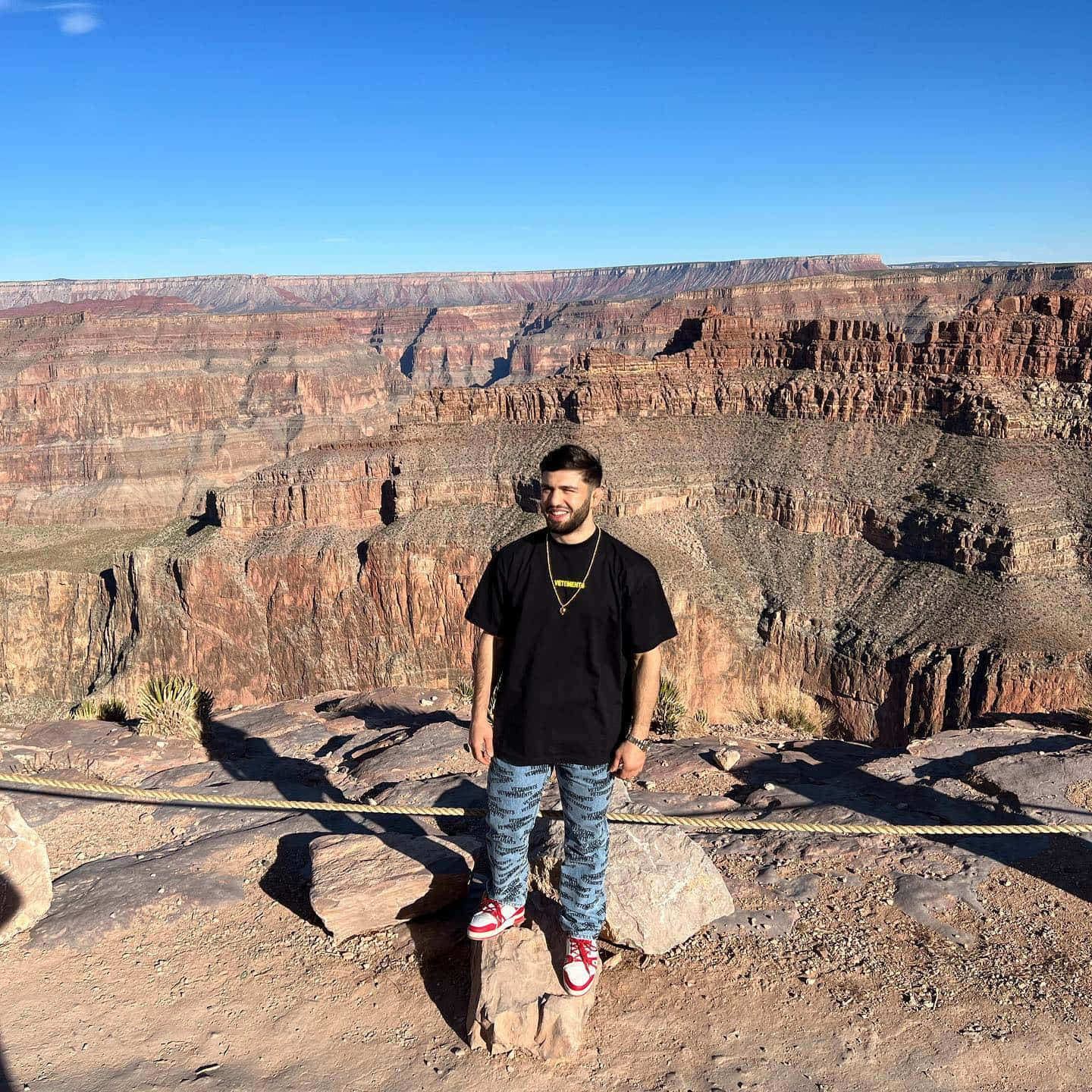 Arman Tsarukyan At The Grand Canyon Wallpaper