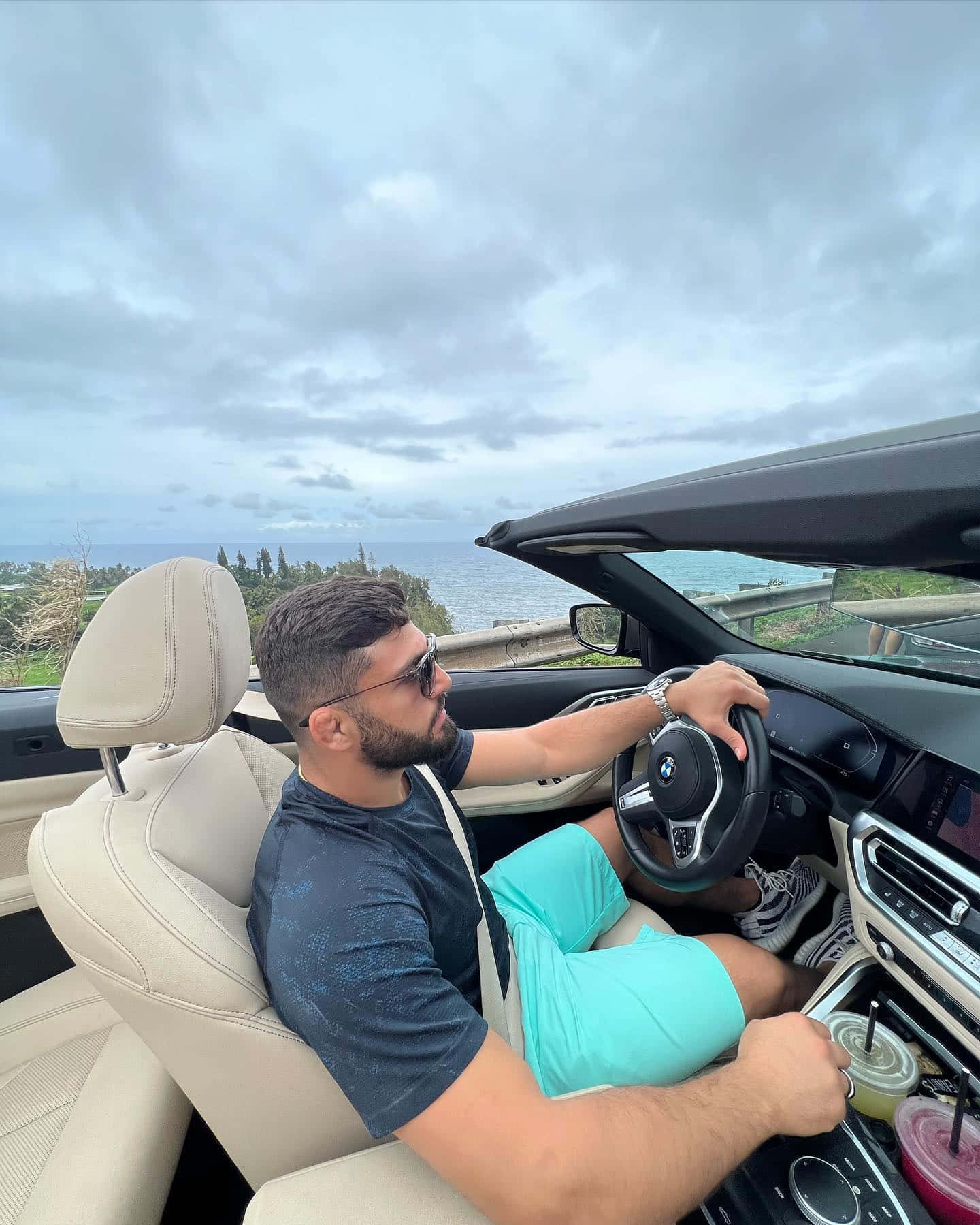 Arman Tsarukyan Driving A Convertible Wallpaper