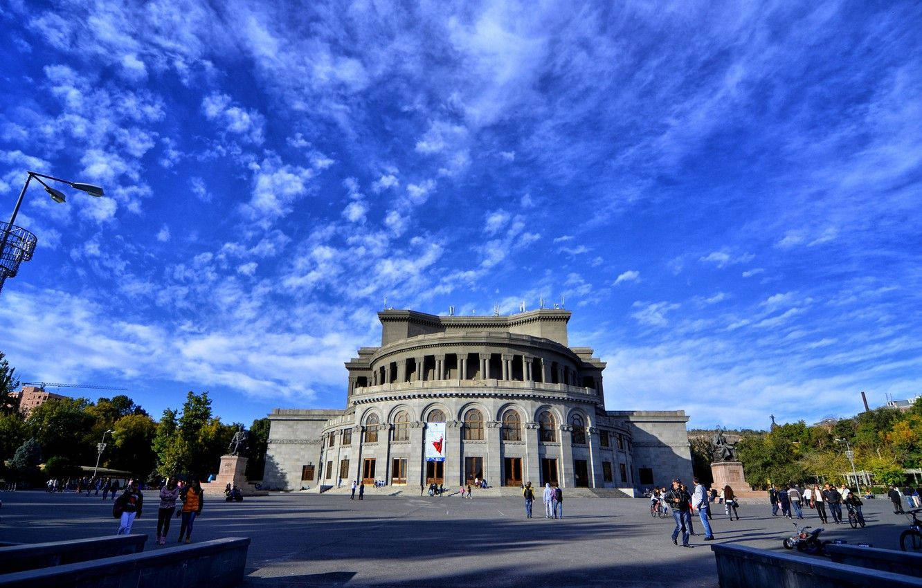 Armenia Freedom Square Wallpaper