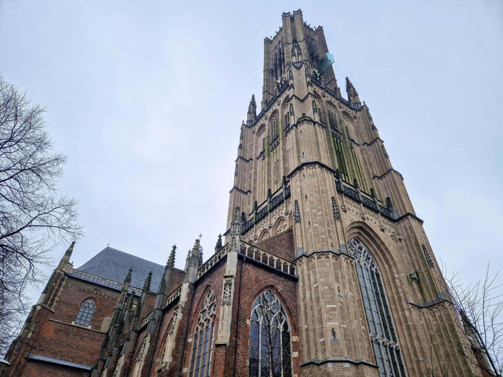 Arnhem Cathedral Tower Wallpaper