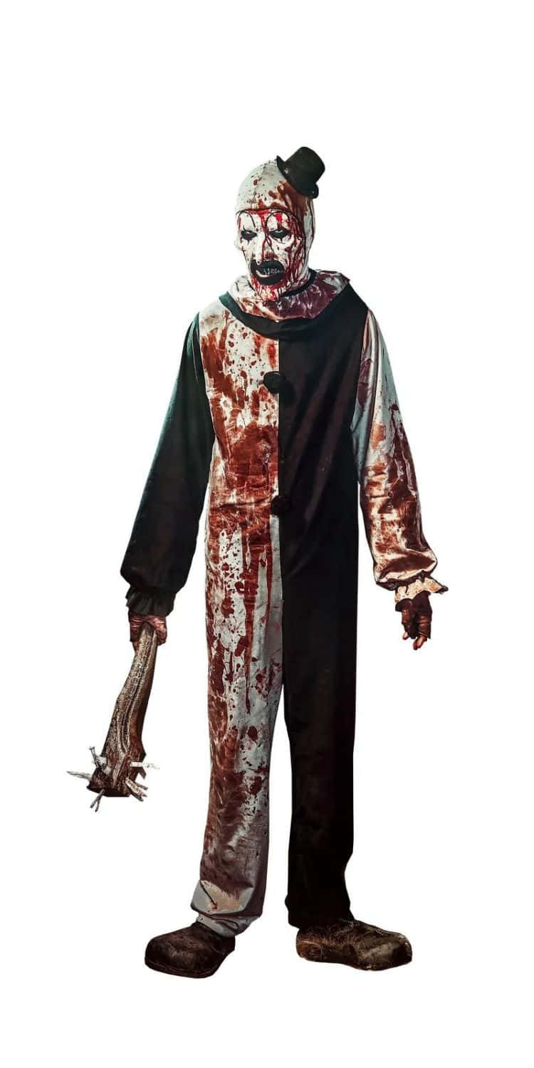 Art The Clown Bloody Costume Wallpaper