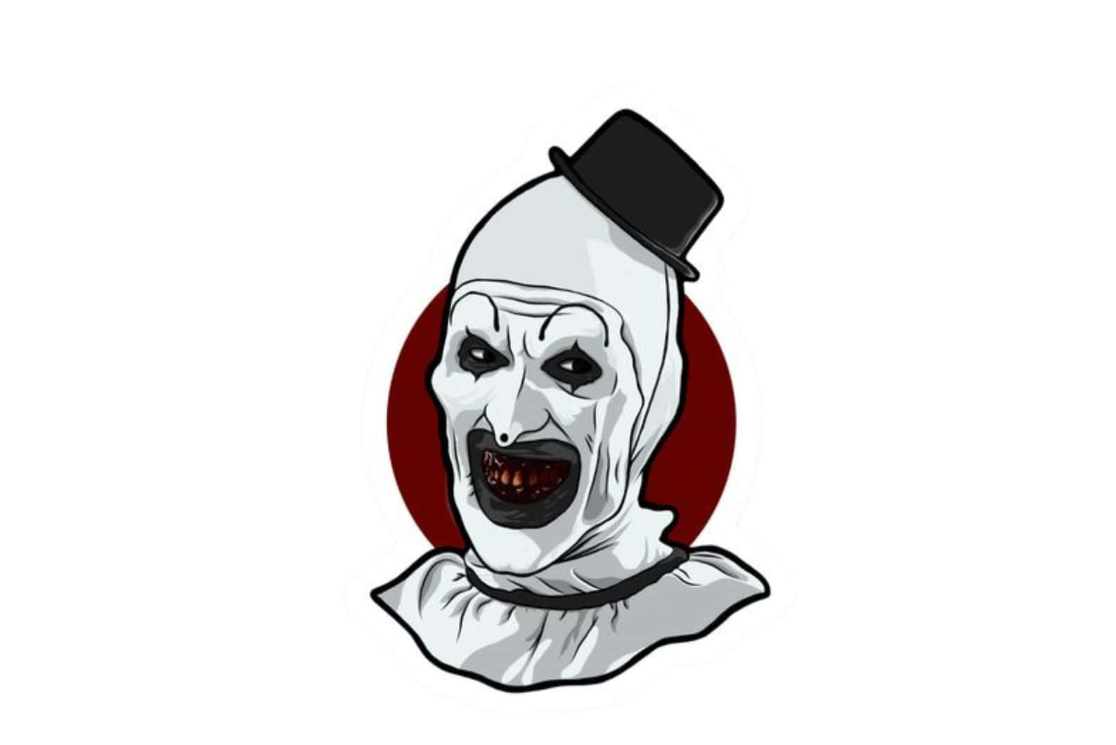 Art The Clown Illustration Wallpaper