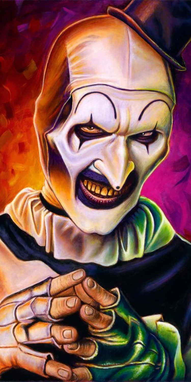 Art The Clown Portrait Wallpaper