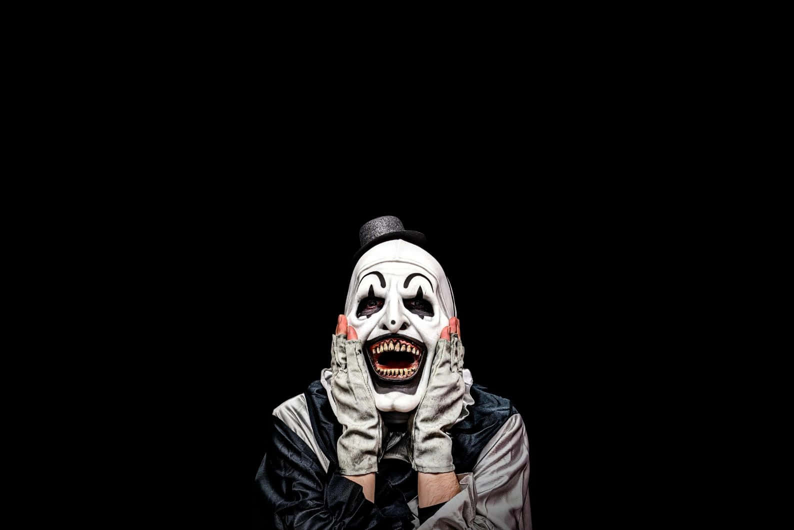 Art The Clown Terrifying Portrait Wallpaper