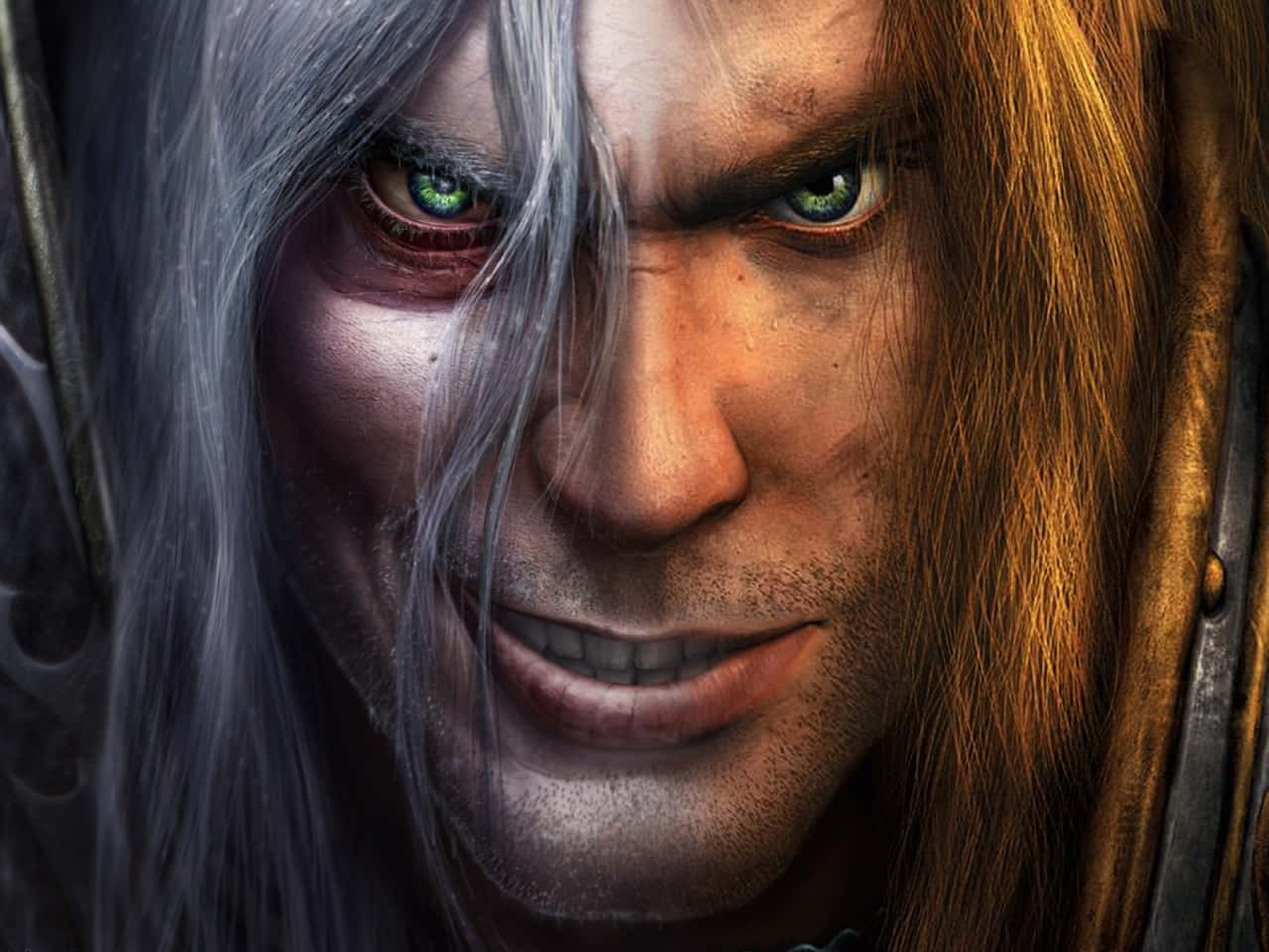 Arthas Menethil Close Up Portrait Wallpaper