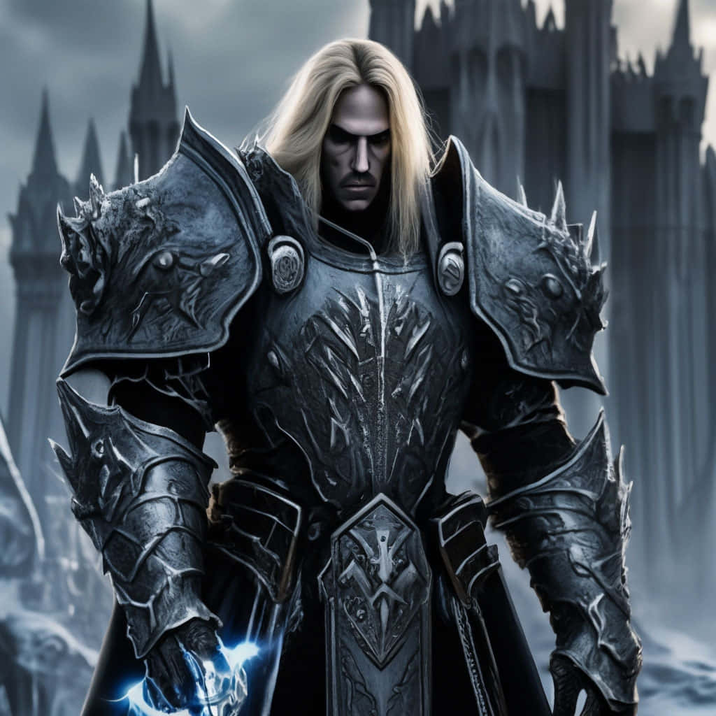 Arthas Menethil Lich King Armor Wallpaper