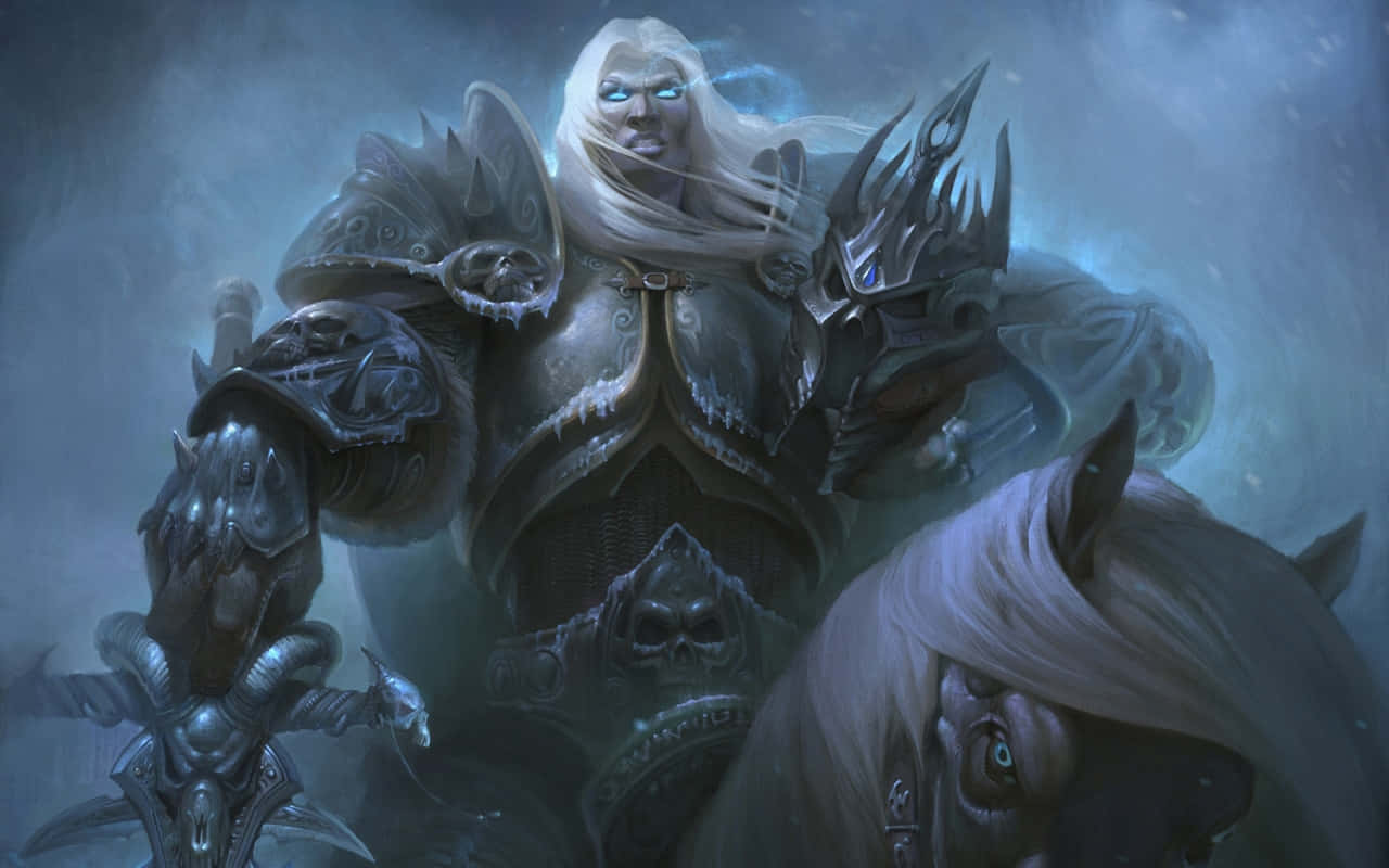 Arthas Menethil Lich King Artwork Wallpaper