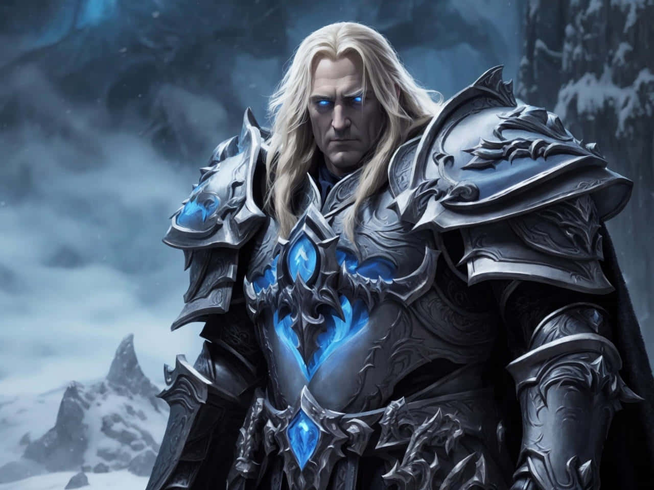 Arthas Menethil Lich King Artwork Wallpaper