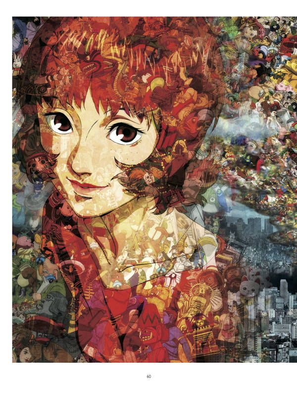 Artistic Visualization Of Satoshi Kon's Directorial Brilliance Wallpaper