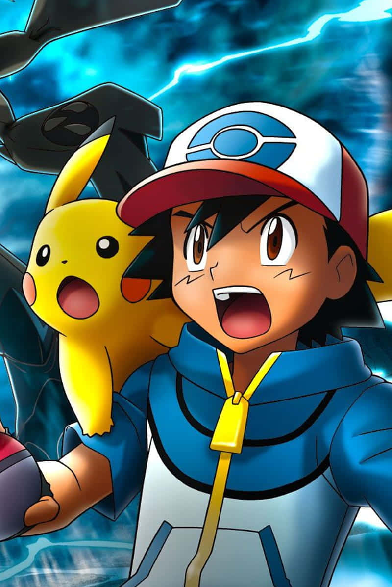 Ash And Pikachu Bonding Wallpaper