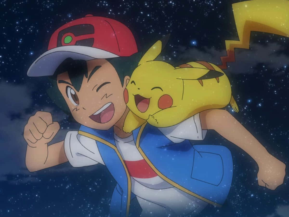 Ash And Pikachu, Pokemon's Eternal Duo Wallpaper