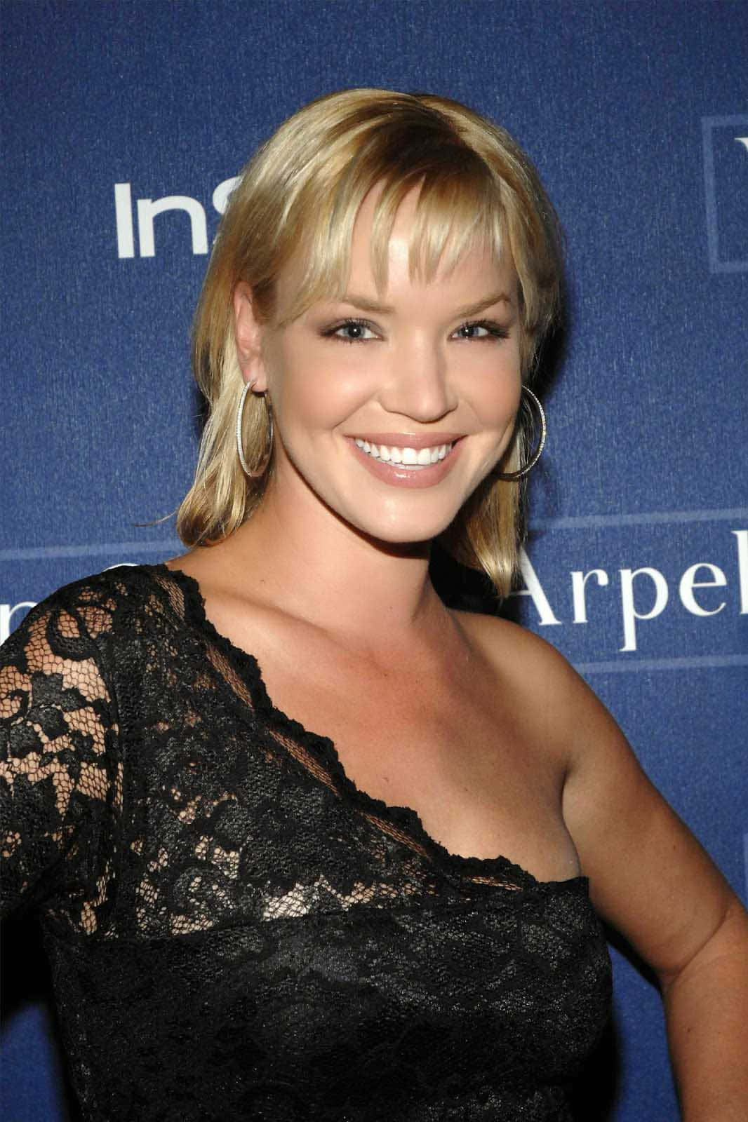 Ashley Scott Radiant In Photoshoot Wallpaper