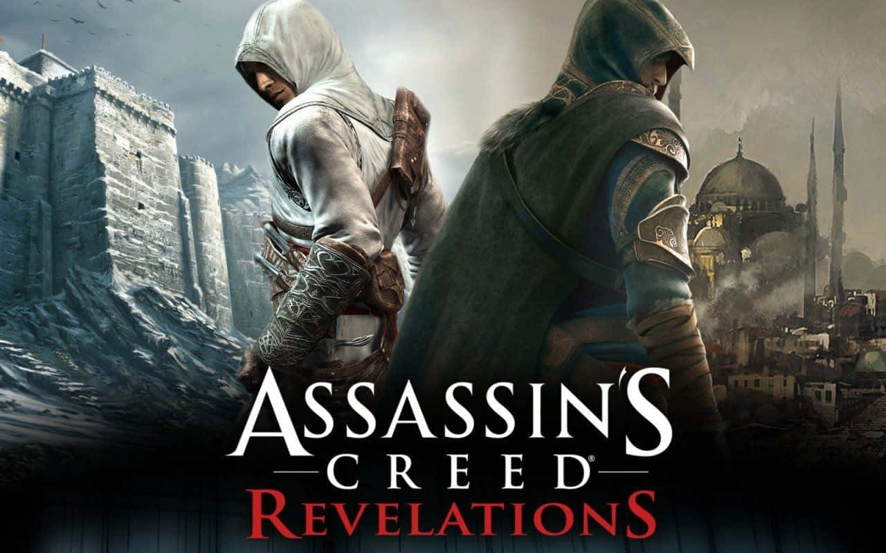 Assassin's Creed Revelations - Ezio And Altair In A Stunning Face-off Wallpaper