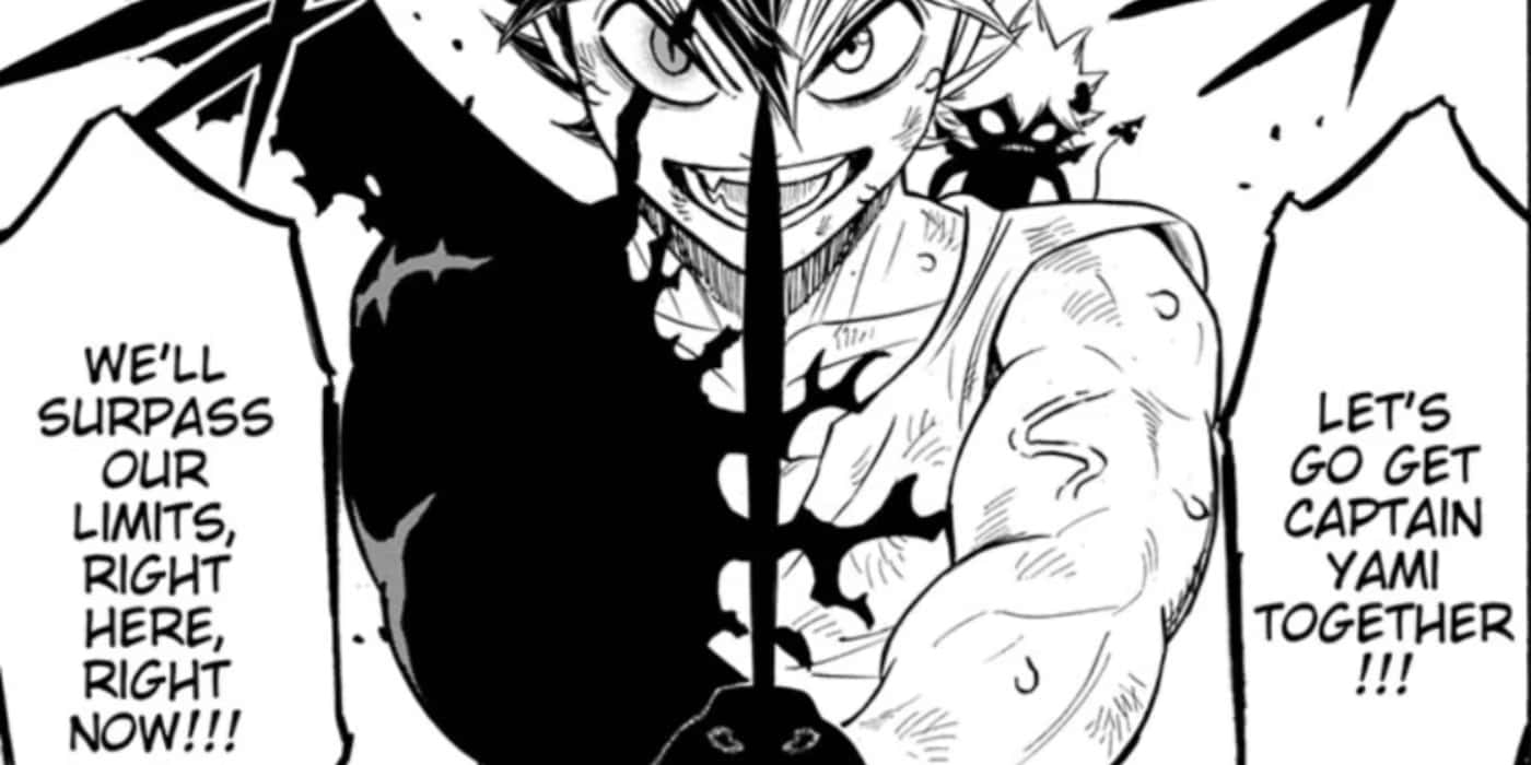 Asta Surpassing Limits Manga Panel Wallpaper