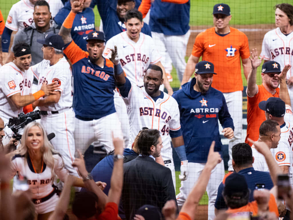 Astros Celebration Moment Wallpaper