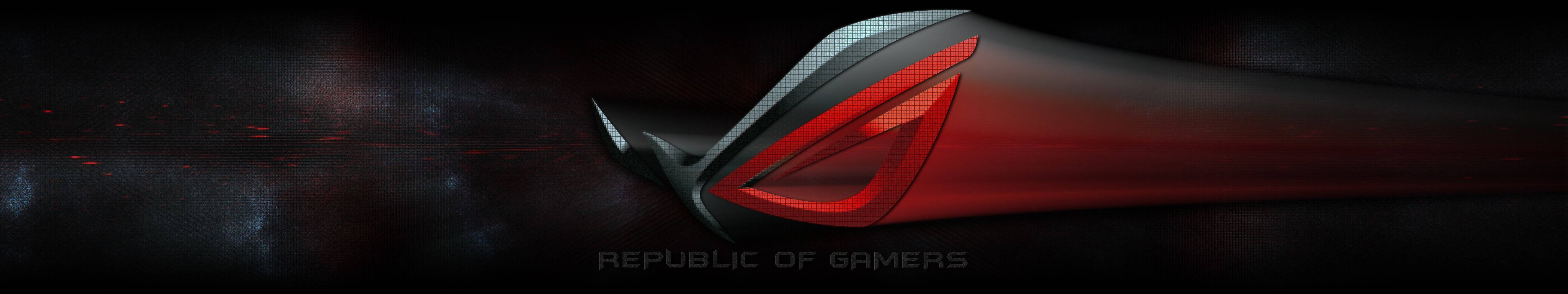 Asus Rog Logo Widescreen Wallpaper