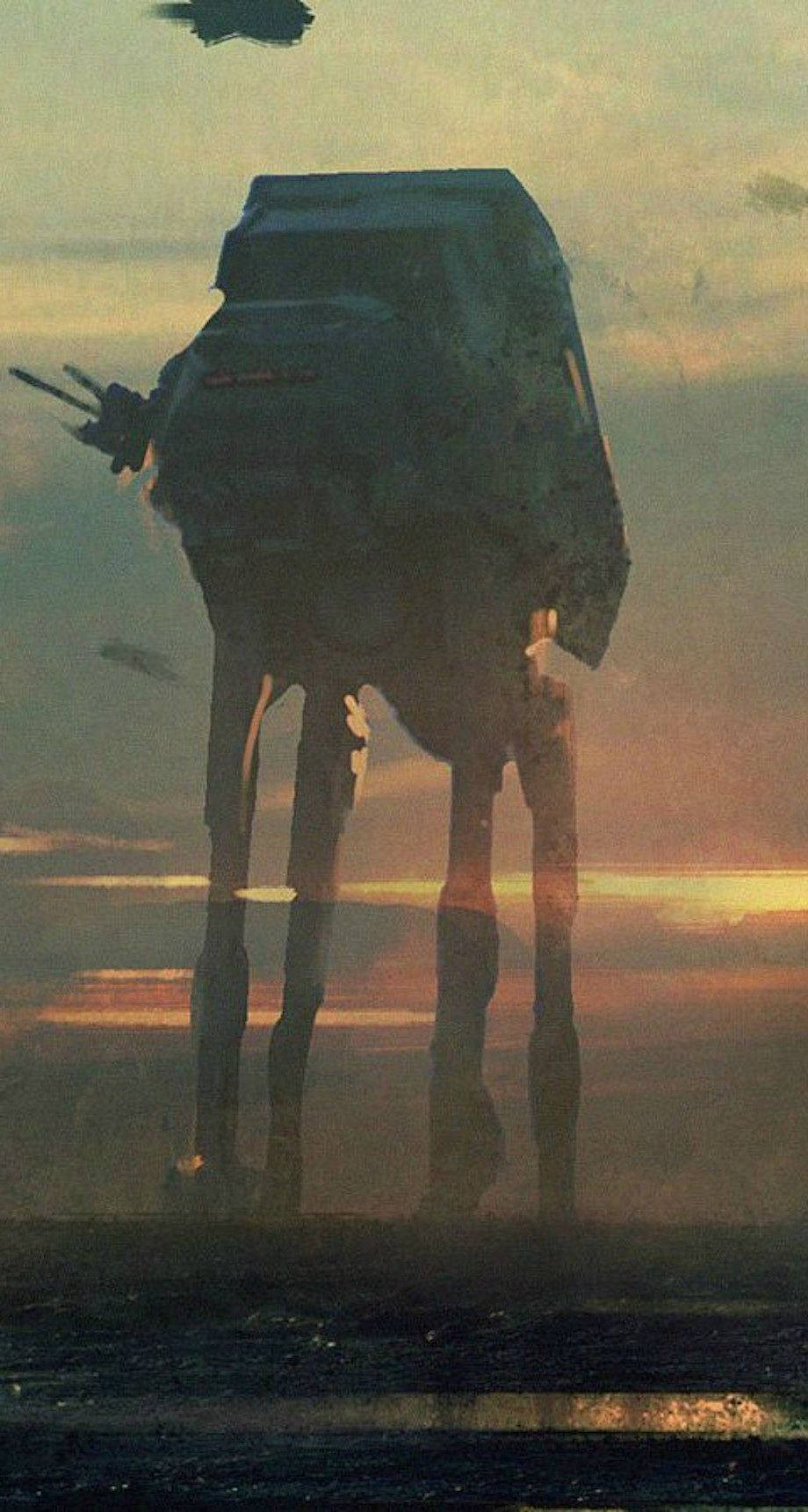 At-at Walker Amazing Phone Wallpaper