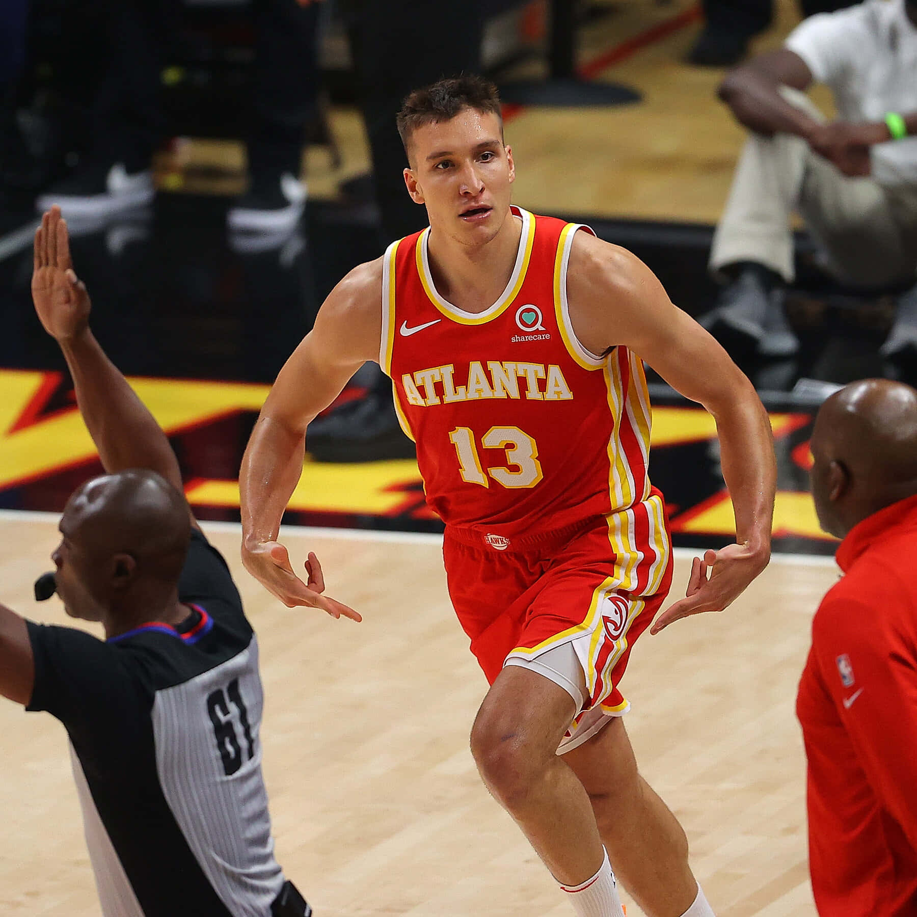 Atlanta Hawks Bogdan Bogdanovic Wallpaper