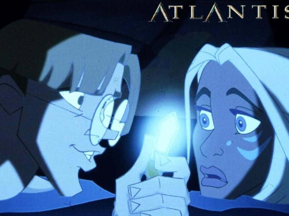 Atlantis The Lost Empire Milo And Princess Wallpaper