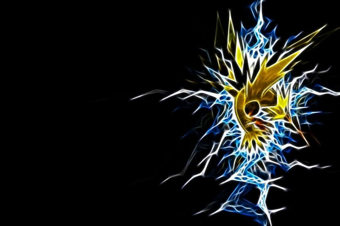 Attacking Zapdos Facing Right Wallpaper