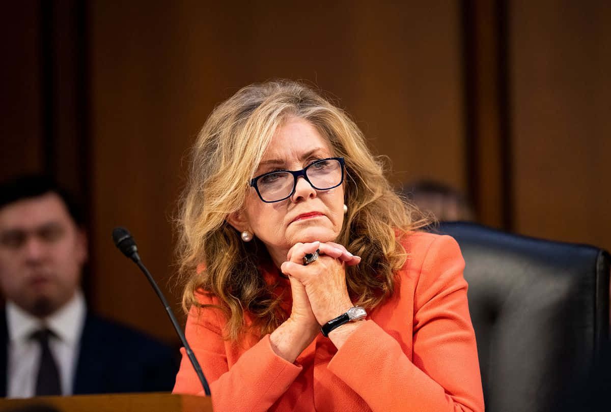 Attentive Marsha Blackburn Wallpaper