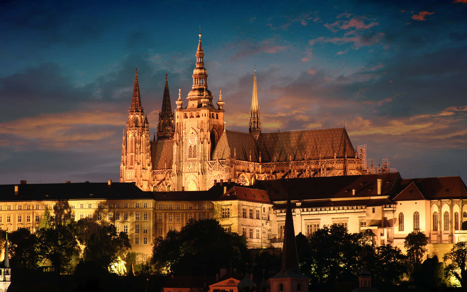 Attractive Prague Castle Wallpaper