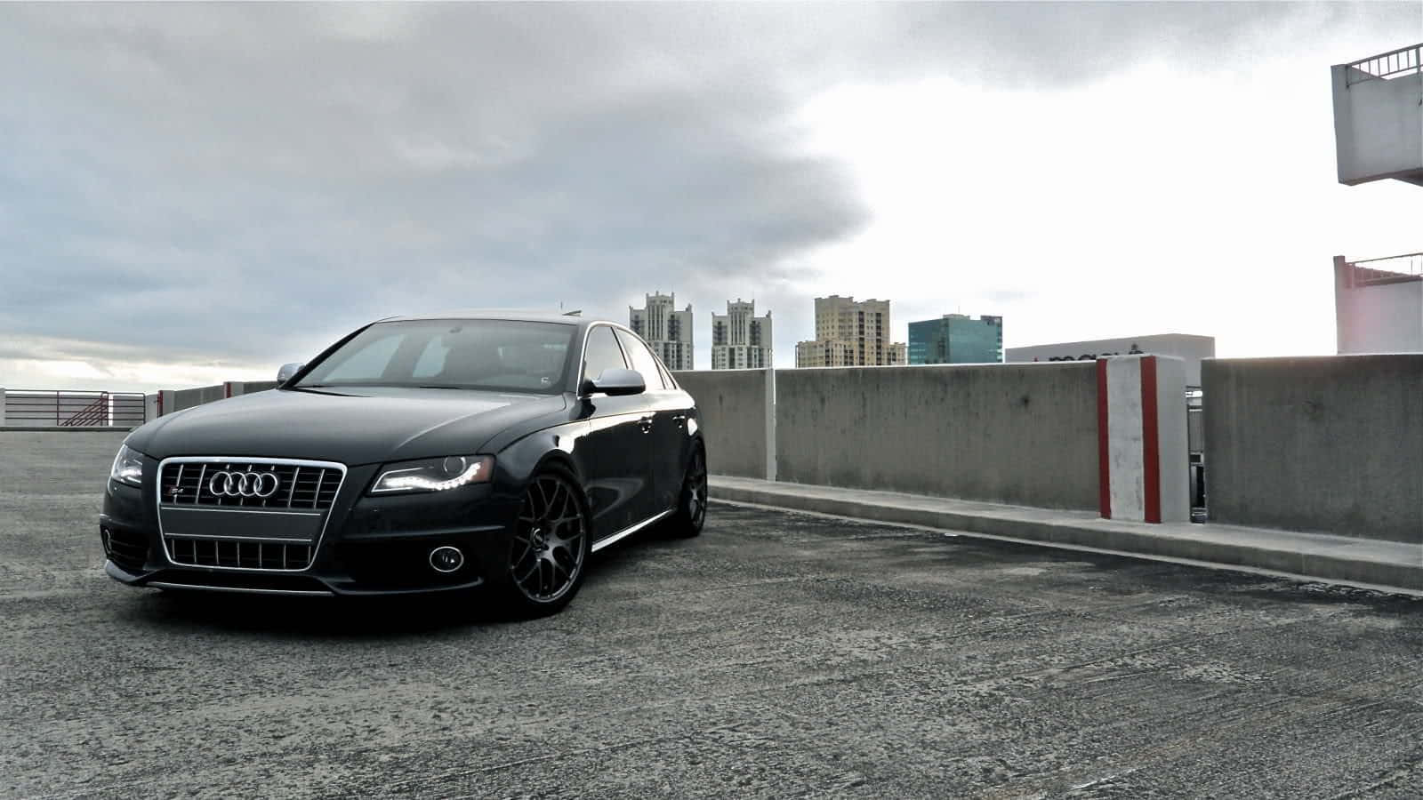 Audi A4 Stylish Exterior Wallpaper