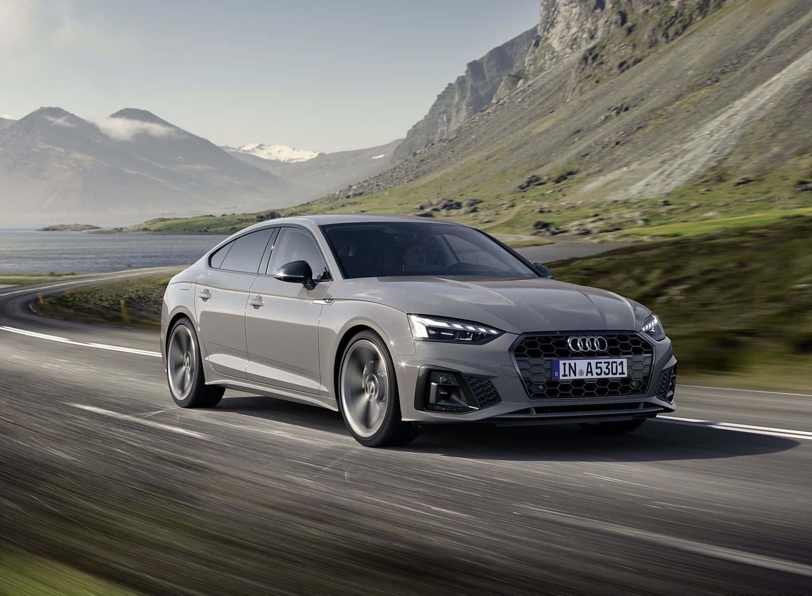 Audi A5 - Unleashing Luxury And Elegance On The Road Wallpaper