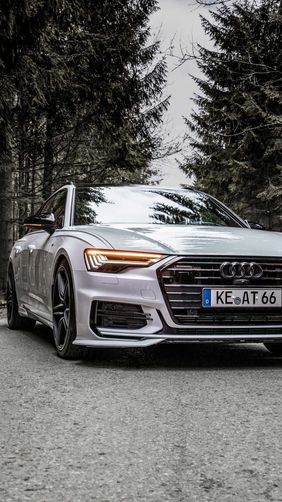 Audi A6: A Stunning Blend Of Luxury And Performance Wallpaper