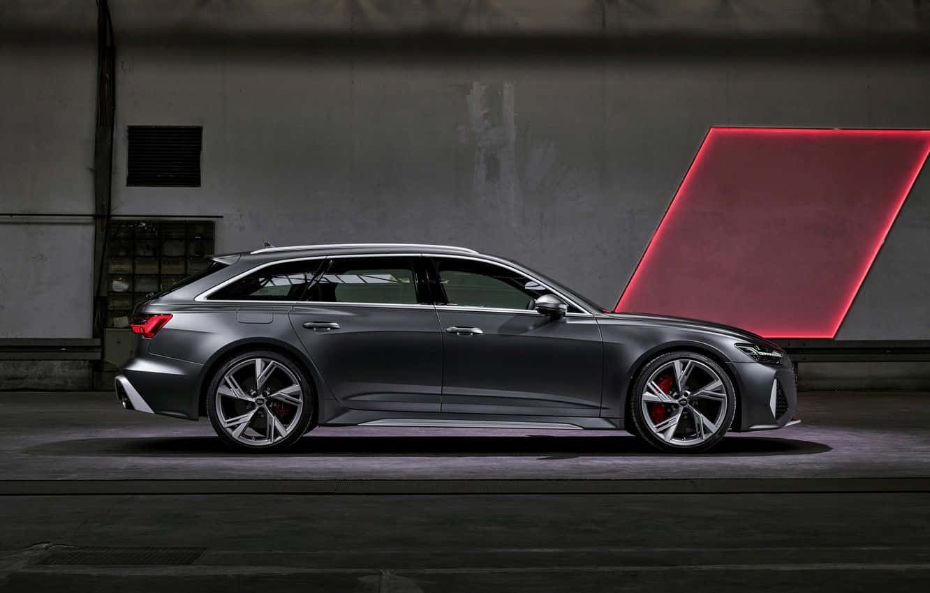 Audi Rs6: Unleashing The Beast On The Road Wallpaper