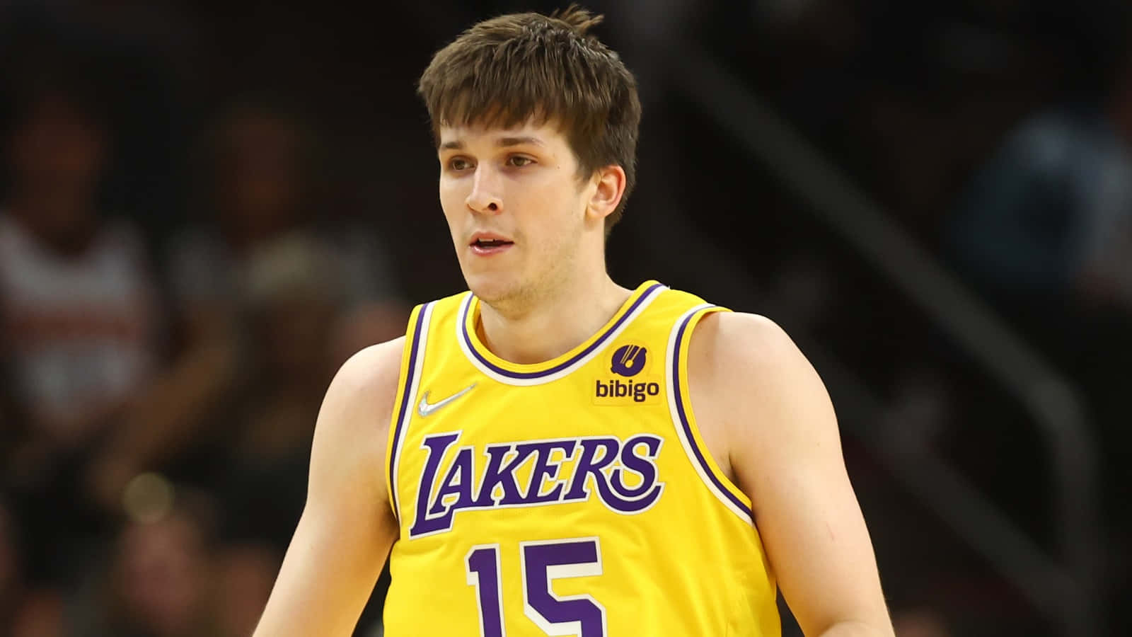 Austin Reaves Los Angeles Lakers Uniform Wallpaper