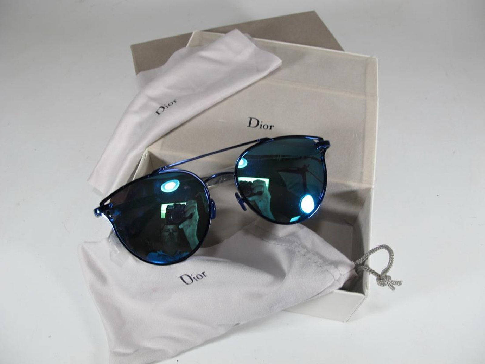 Authentic Christian Dior Black Sunglasses Wallpaper