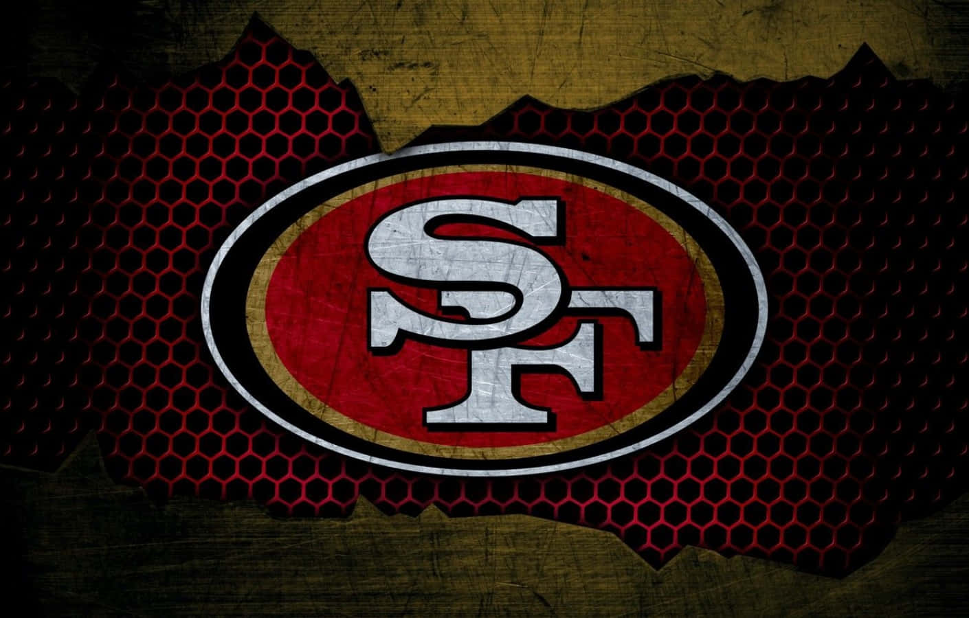 Authentic San Francisco 49ers Logo Wallpaper