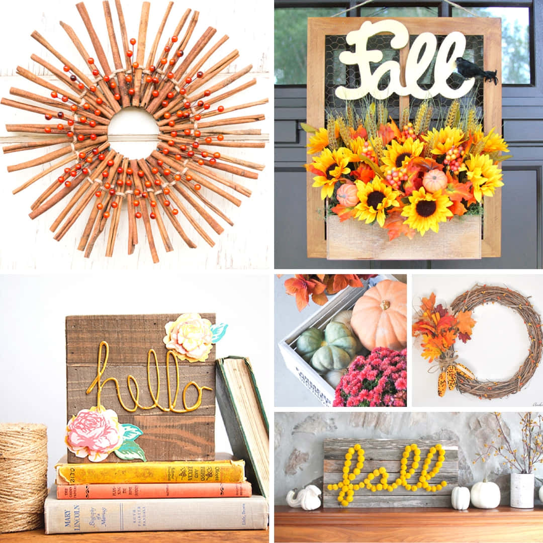 Autumn Craft Essentials For A Cozy Diy Project Wallpaper