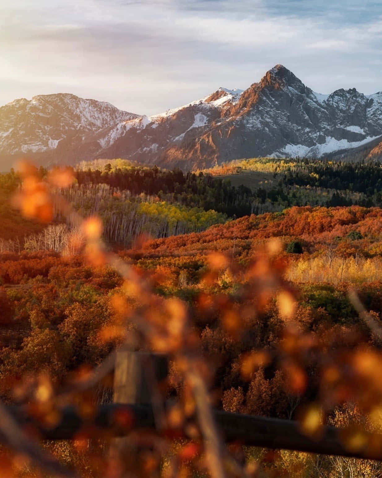 Autumnal_ Mountain_ Sunrise Wallpaper