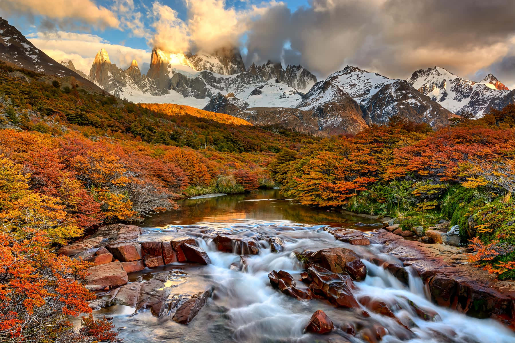 Autumnal_ Mountain_ Sunrise Wallpaper