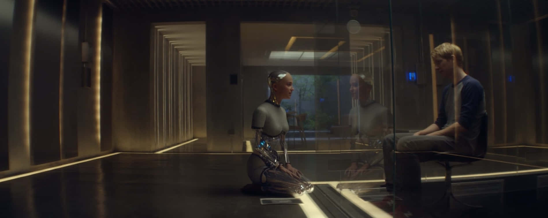 Ava, The Advanced Ai, In Ex Machina Wallpaper