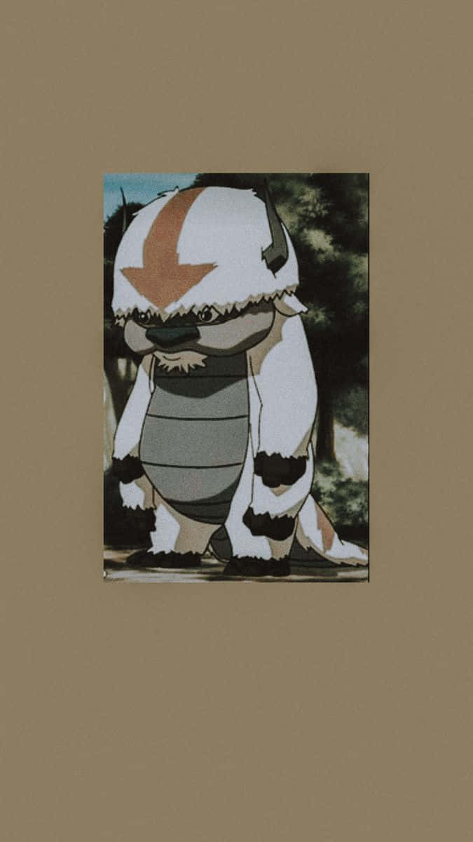 Avatar Appa Standing Wallpaper