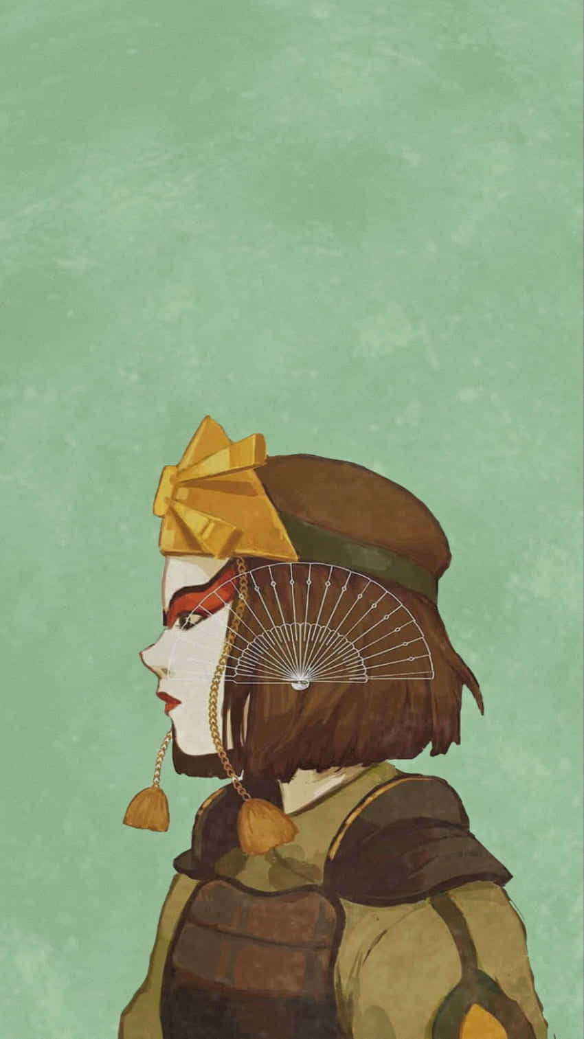 Avatar The Last Airbender Mai Profile Art Wallpaper