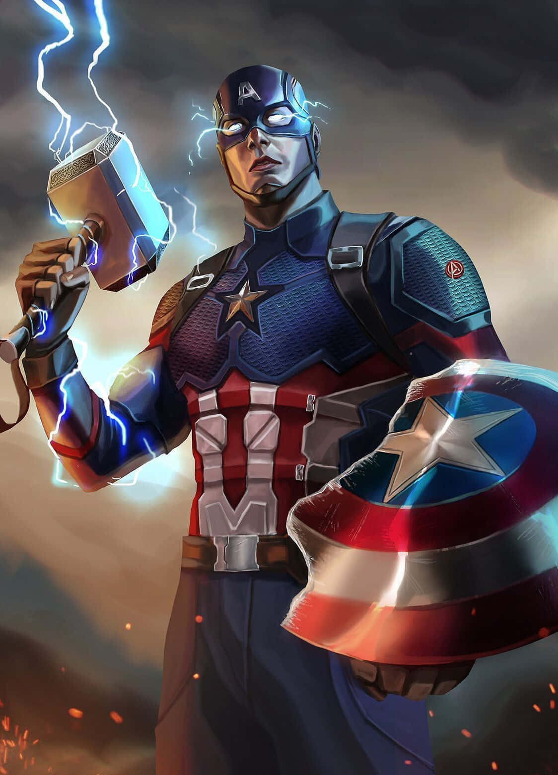 Avengers Endgame Captain America Worthy Wallpaper