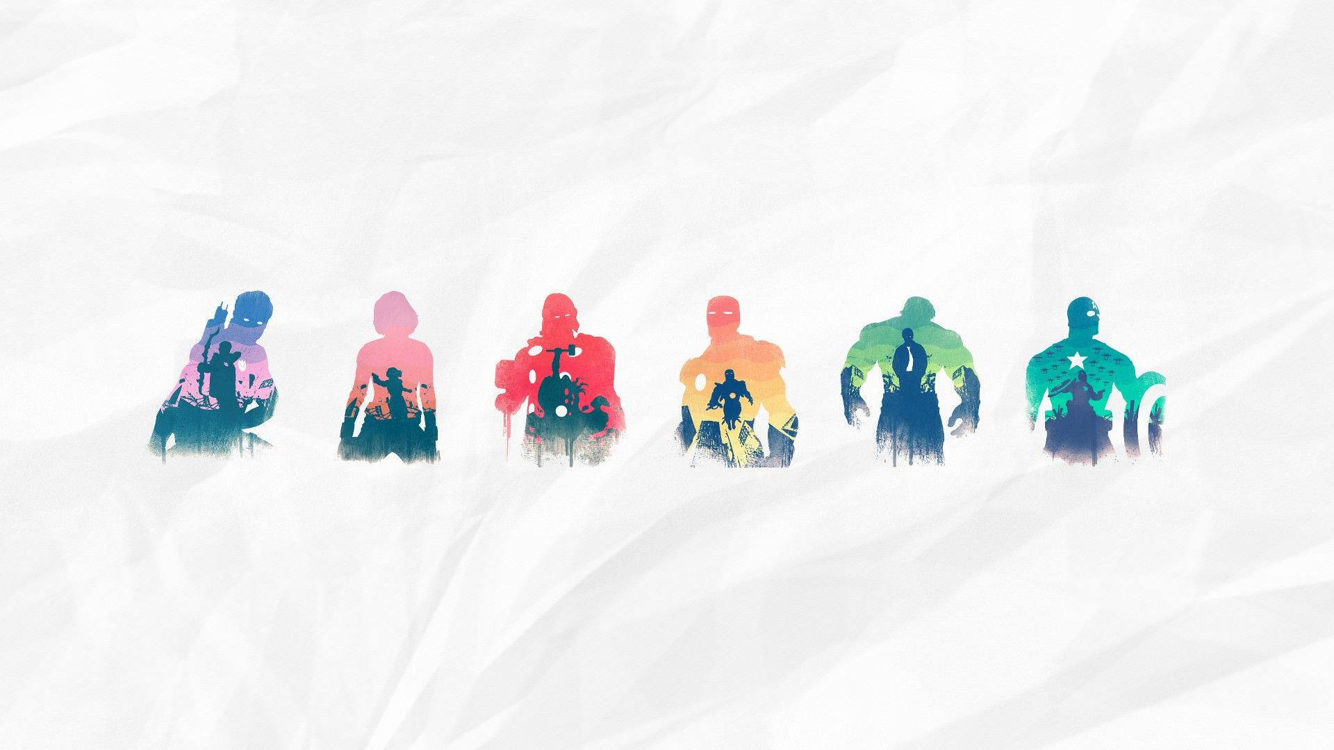 Avengers Minimalist Desktop Wallpaper