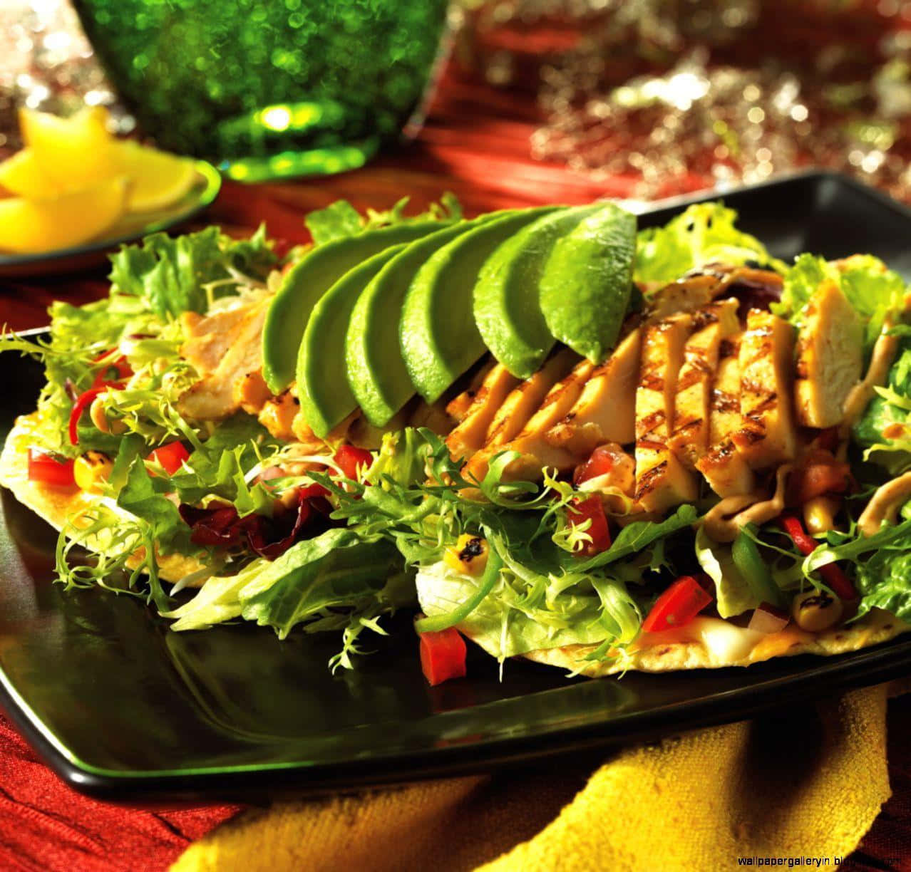 Avocado Mexican Food Wallpaper