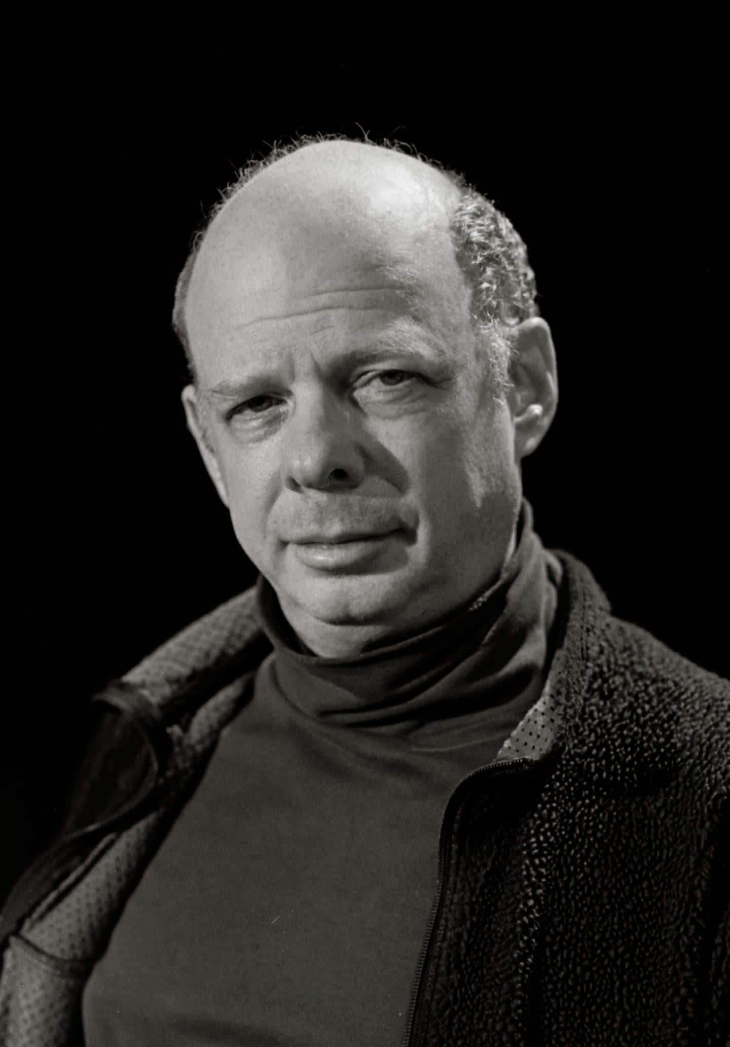 Award-winning Actor, Wallace Shawn, Posing For A Portrait Wallpaper