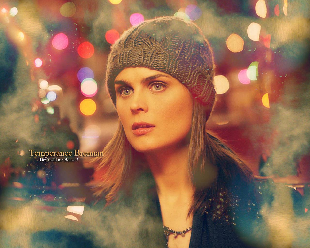 Award-winning Actress Emily Deschanel As Temperance Brennan. Wallpaper